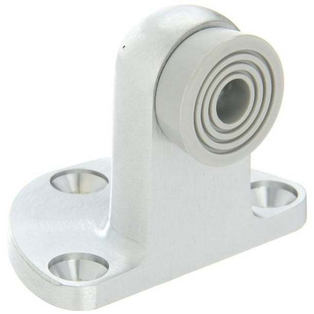 Rockwood 481H.26D Brass Door Stop 2-1/4 Height 12-24 x 1 FH MS Fastener with Lead Anchors 2-1/2 Base Width x 1-3/4 Base Length Satin Chrome Plated Finish Rockwood 481H.26D Brass Door Stop 2-1/4 Height 12-24 x 1 FH MS Fastener with Lead Anchors 2-1/2 Base Width x 1-3/4 Base Length Satin Chrome Plated Finish